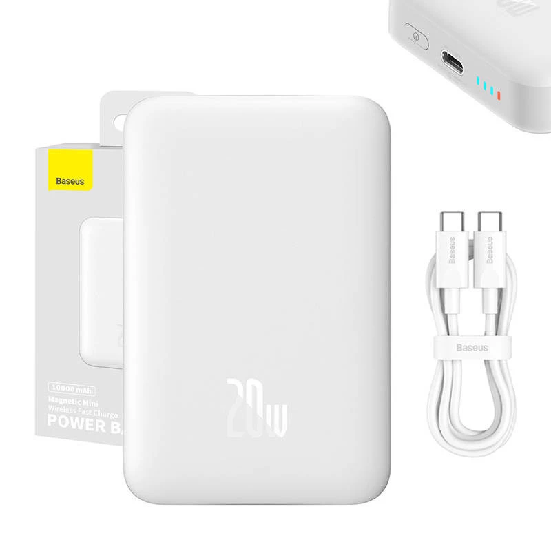 Nešiojamoji baterija Baseus Magnetic Mini 10000 mAh