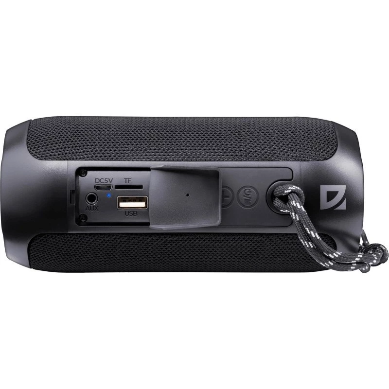 Nešiojamasis Bluetooth garsiakalbis DEFENDER ENJOY S100 — 10 W, Bluetooth 5.3, 5 val. baterija, LED apšvietimas, įmontuotas mikrofonas