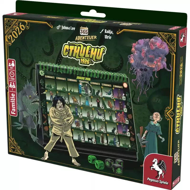 365 adventure - Cthulhu 1926 (leidimas 2026), dėlionės žaidimas