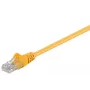 Wentronic Goobay CAT 5e komutacinis kabelis, U/UTP, geltonas, 15 m - CCA vario mišinys (68351)