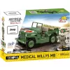 Statybiniai blokeliai COBI Medical Willys MB 130 vienetų 6 metai