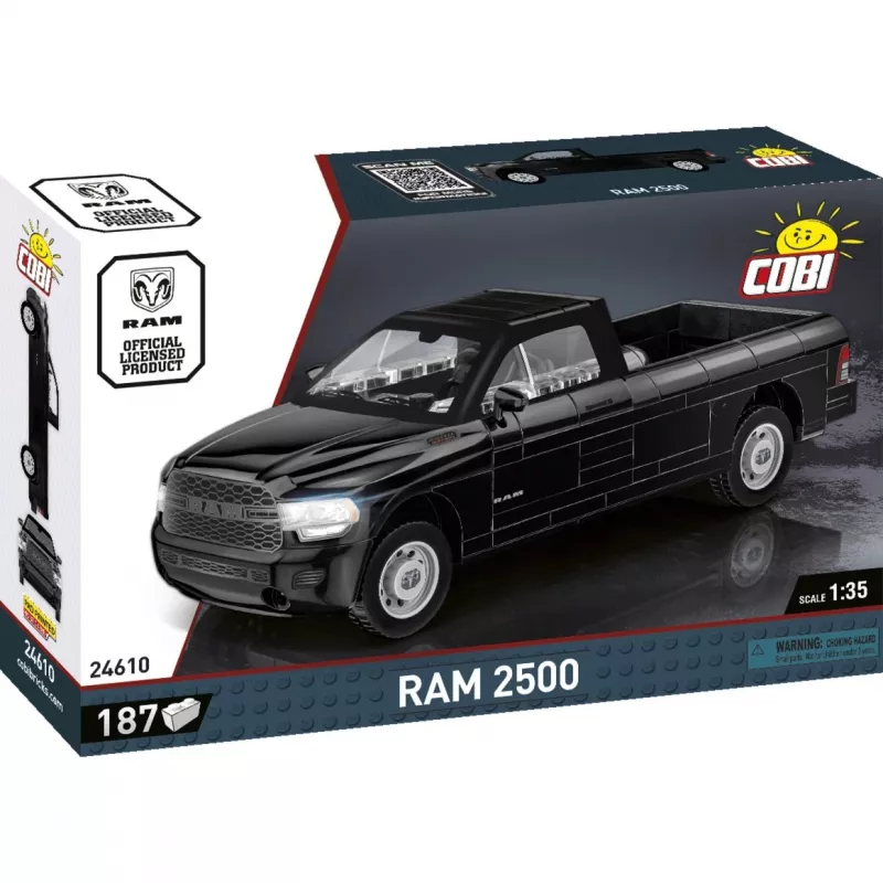 Konstrukcinis žaislas Cobi RAM 2500 2-in-1 statomas modelis, COBI-24610