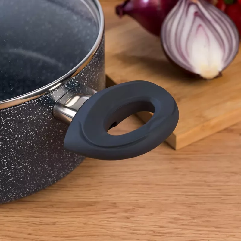Puodas Russell Hobbs RH00848EU 20 cm akmens – viryklės puodas su dangčiu