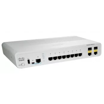 Valdomas komutatorius Cisco Catalyst WS-C2960C-8TC-L L2 8x Fast Ethernet