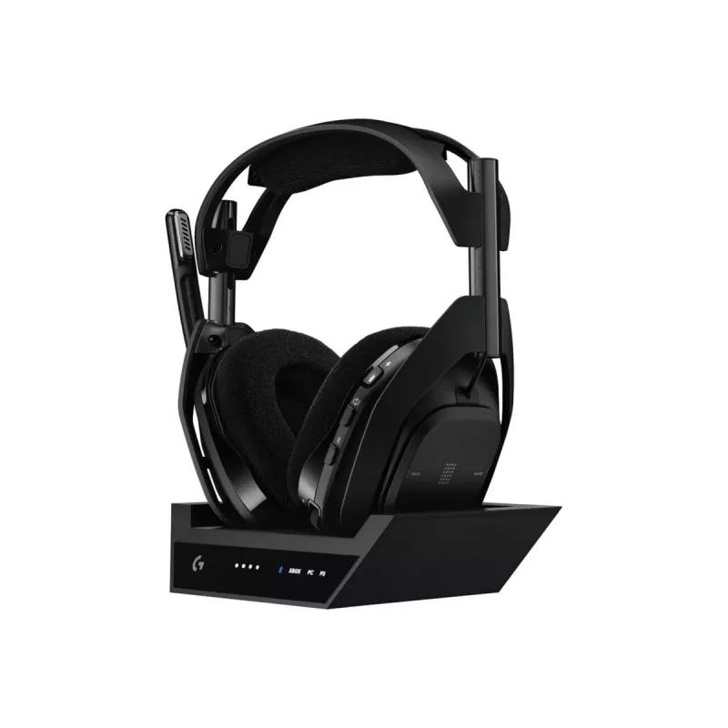 Logitech G Astro A50 X - Ausinės - ausis dengiančios - Bluetooth / LIGHTSPEED - belaidės - juodos
