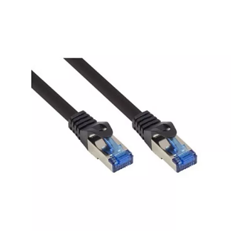 Good Connections Cat.6A komutacinis kabelis SmartFLEX HF juodas 1,5 m
