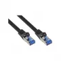 Good Connections Cat.6A komutacinis kabelis SmartFLEX HF juodas 1,5 m