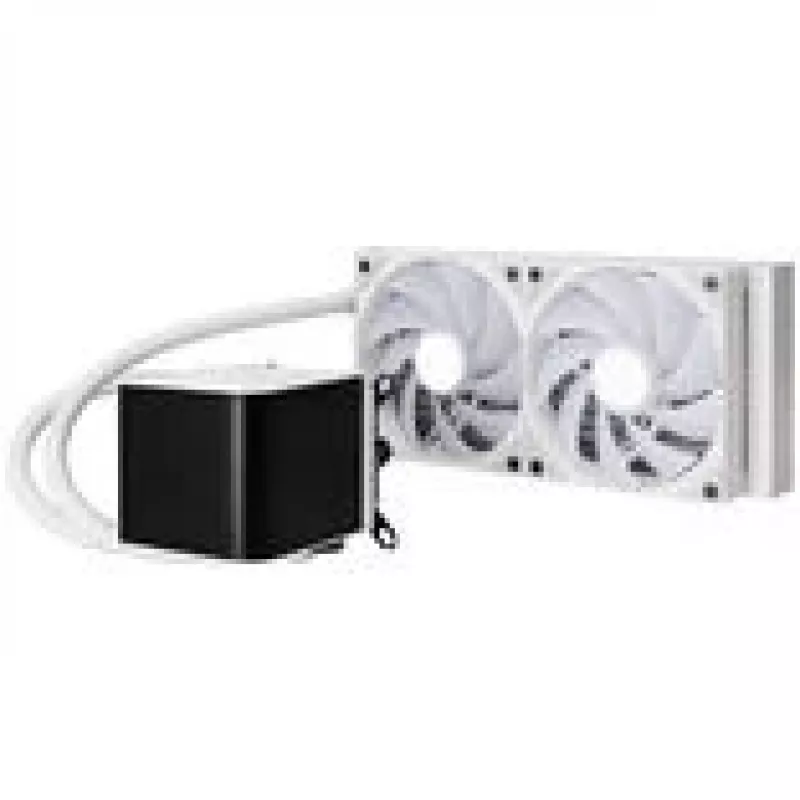 Jonsbo D32 STD PC korpusas + TRYX PANORAMA pilnas skysčiu aušinimas, ARGB - 240 mm, baltas
