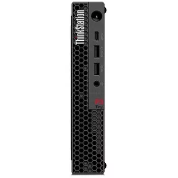 Lenovo ThinkStation P3 Tiny Gen 2 Intel Core Ultra 9 285 32 GB DDR5-SDRAM 512 GB SSD Windows 11 Pro Mini PC darbo stotis Juoda