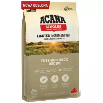 ACANA Singles Free-Run Duck - sausas šunų maistas - 11,4 kg