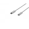 USB laidas Natec USB-C Lightning 1 m Baltas (NKA-2150)