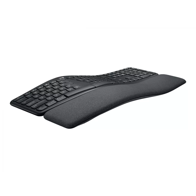 Logitech Ergo K860 for Business klaviatūra RF belaidė + Bluetooth šveicariška grafito (920-010347)