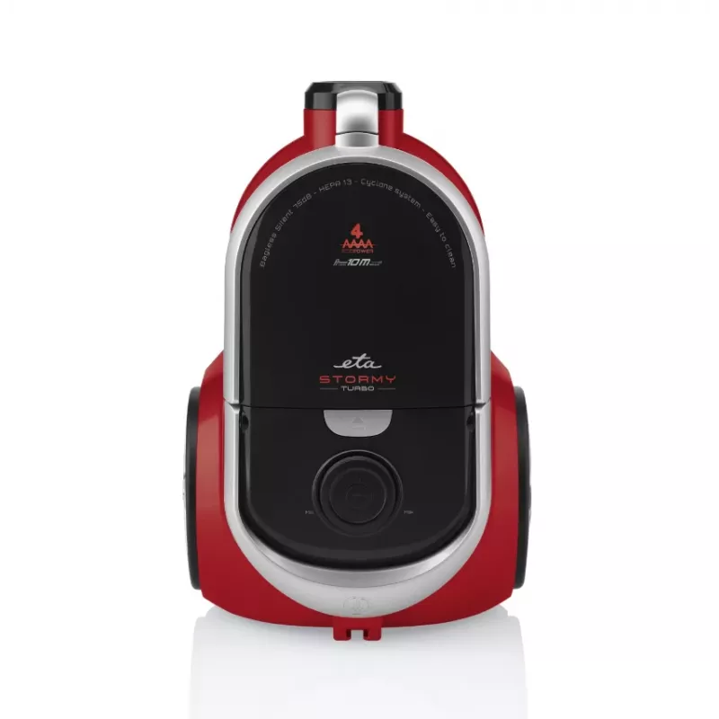 ETA | Dulkių siurblys | ETA351790000 Stormy Turbo | Be maišelio | Galia 800 W | Dulkėms 2,2 L | Juoda/Raudona