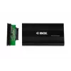 HDD korpusas IBOX HD-02 Juoda 2,5 colio SATA diskams, USB 3.2 Gen 1 (Type-A), vienas lizdas, metalinis