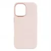 Galinis dangtelis FIXED, skirtas Apple iPhone 16, Liquid silicon Pink su MagFlow, plonas apsauginis dėklas