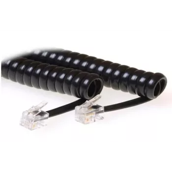 Telefono kabelis Microconnect MPK10150 RJ10 RJ10 1.5 m juodas
