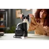 LEGO set Ideas 21349 Tuxedo Cat statybų rinkinys — kolekcinis plytų modelis, vitrininis kūrinys