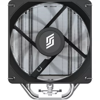 CPU aušintuvas Silentware Bora Performance — 120mm PWM ventiliatorius, 215W TDP, 5 šilumos vamzdeliai, Intel ir AMD lizdų palaikymas