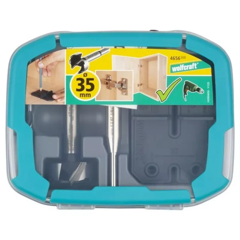 Vyrių grąžtų rinkinys Wolfcraft GmbH 4656000 3 vnt. tinka medžiui