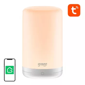 Gosund RGB Wi‑Fi Smart Night Light LB3 — Tuya, reguliuojamas ryškumas ir spalvų keitimas