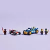 Statybiniai kaladėlės Ninjago 71840 Lenktynių dvikova Rogue prieš Drix