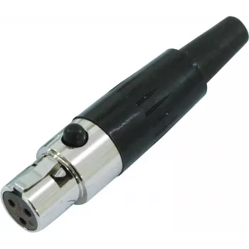 Mini XLR adapteris Omnitronic 30200125 — Mini XLR į XLR adapteris, tiesioginė jungtis