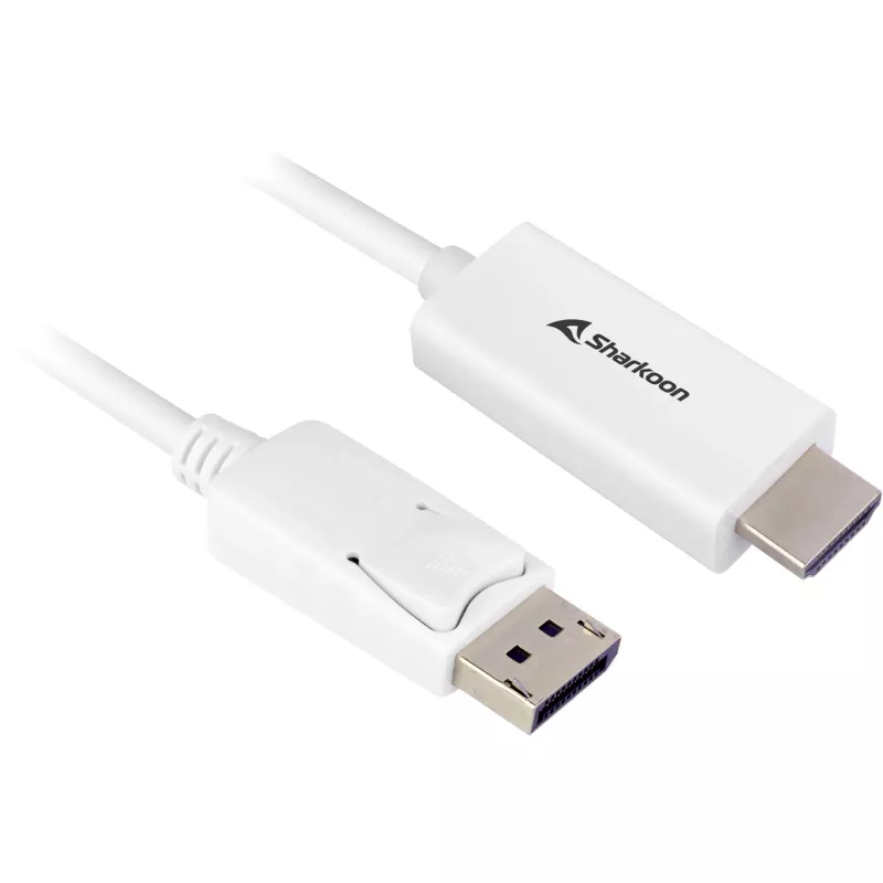 DisplayPort 1.2 adapterio kabelis Sharkoon 4K, 1 m ilgio