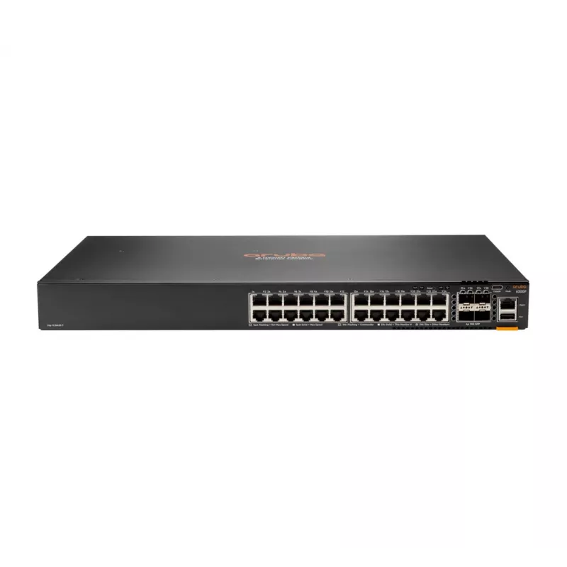 Valdomas komutatorius Aruba 6200F 24G Class4 PoE 4SFP+ 370W