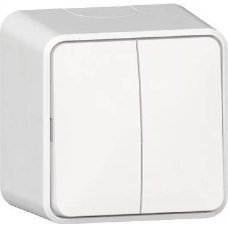 GIRA Rocker Switch 310513 serija AP gryna balta (310513)