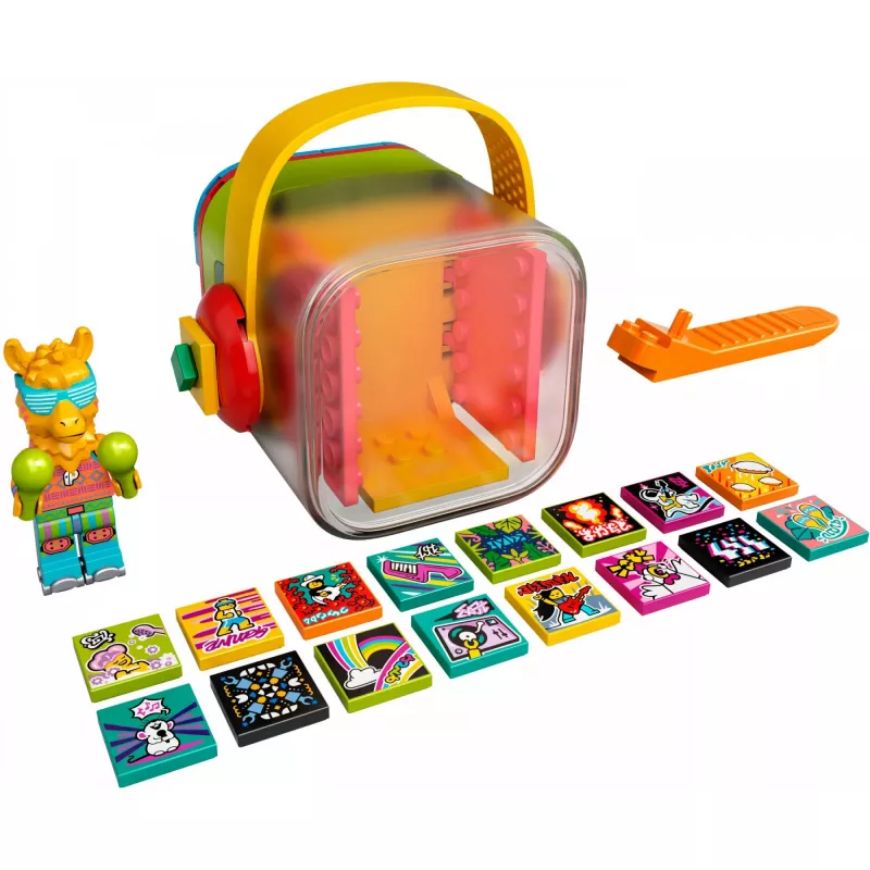 LEGO VIDIYO BeatBox 43105 Party Llama — interaktyvus muzikos ir šokių žaidimų rinkinys