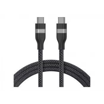 USB-C į USB-C kabelis Anker A82E2 — USB 2.0, 0,9 m, juodas