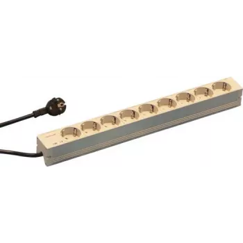 Schroff 60110-202 Stromverteilereinheit (PDU) 9 AC-Outputs 1U Pilka (60110202)