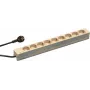Schroff 60110-202 Stromverteilereinheit (PDU) 9 AC-Outputs 1U Pilka (60110202)