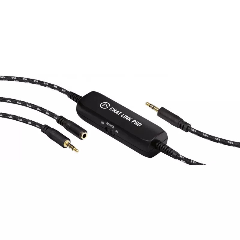 Elgato Chat Link Pro garso kabelis 2,5 m 3,5 mm 2 x 3,5 mm juodas