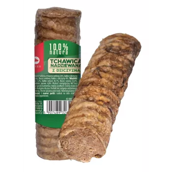 MACED Trachea įdaryta elniena - kramtukas šuniui - 120g