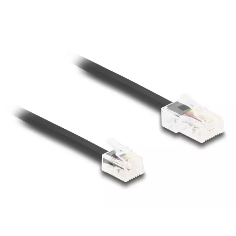 Telefono kabelis DeLOCK 88036 RJ45 į RJ11 2 m juodas