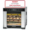 Maisto džiovyklė Rommelsbacher DA 650 600 W nerūdijantis plienas, 0,5 m², 35–75 °C, 7 padėklai