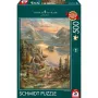 Thomas Kinkade Studios: Pracht am Seeufer, 500 dalių dėlionė