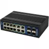 Valdomas jungiklis ALLNET ALL-SGI8016PM L2+/L3 12x Gigabit Ethernet PoE