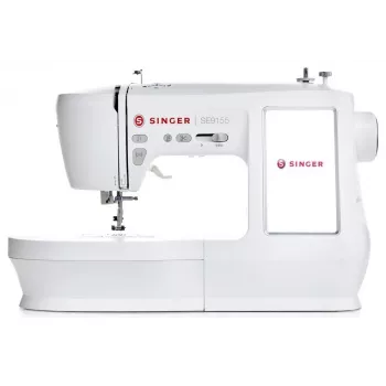 SINGER Siuvinėjimo ir siuvimo mašina SE9155 Electric current Balta