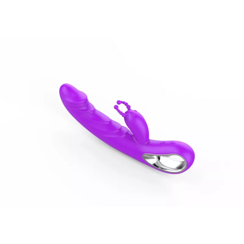 Vibratorius Erolab Silikonas Violetinis