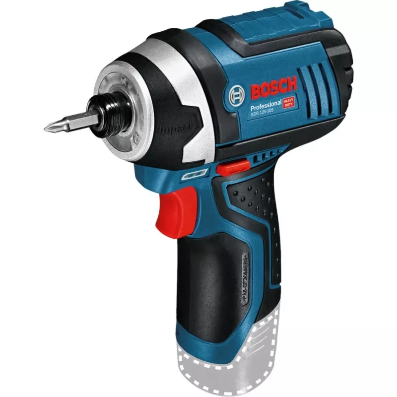 Bosch GDR 12V-105 Professional 2600 aps./min. juoda, mėlyna, raudona