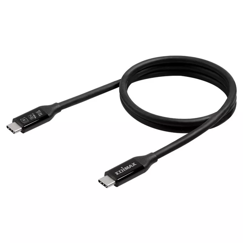 Edimax UC4 1 m 40 Gbit/s Juodas