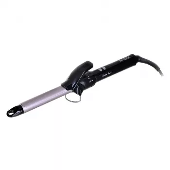 Garbanojimo žnyplės BABYLISS Pro 180 19mm — 19 mm cilindras, 150–180°C, 10 kaitinimo lygių, sukamas laidas, rožinė/juoda