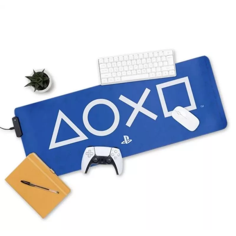 Paladone Sony Playstation šviečiantis stalo kilimėlis