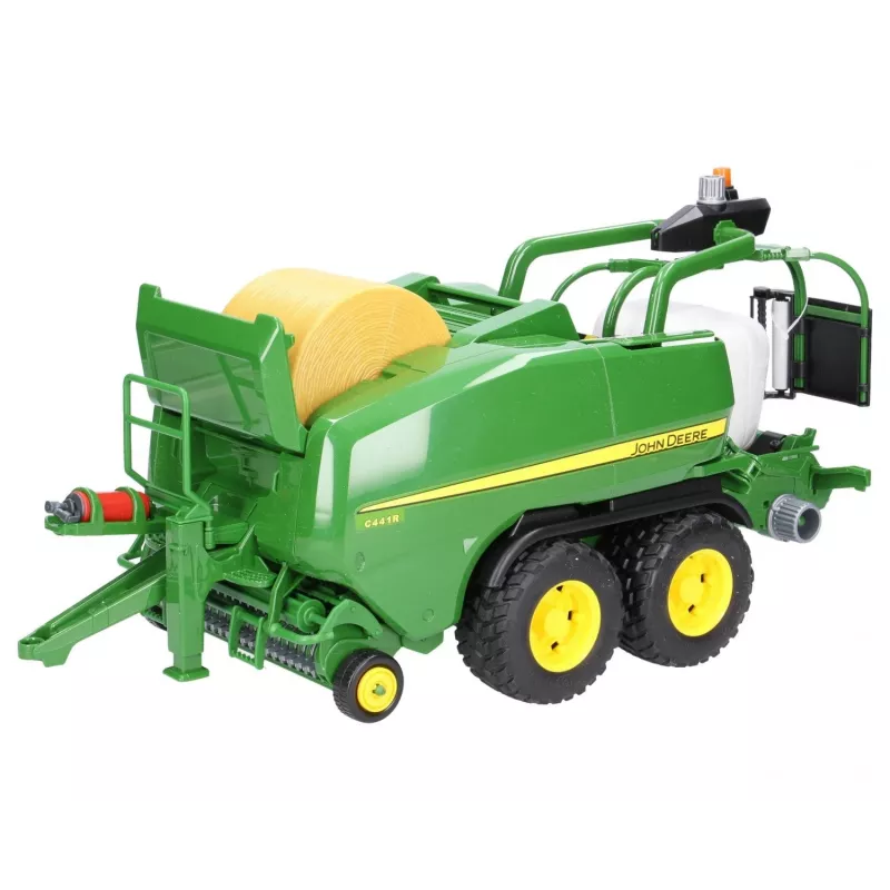 John Deere šiaudų apvaliųjų rulonų presas C441R