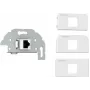 Kindermann 7456000526 RJ-45 pilkas - baltas kištukinis lizdas (7456000526)