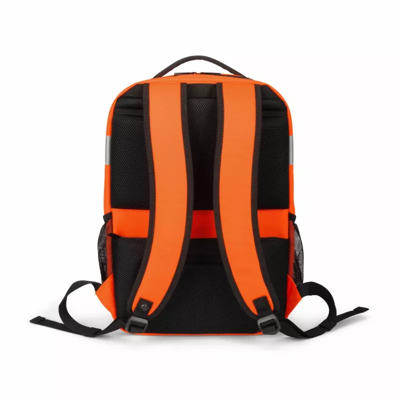 DICOTA P20471-18 kuprinė juoda pilka oranžinė perdirbtas PET