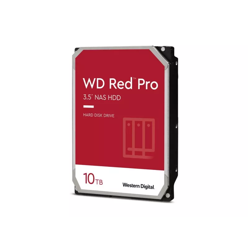 WD WD103KFBX saugojimo diskas, raudonas