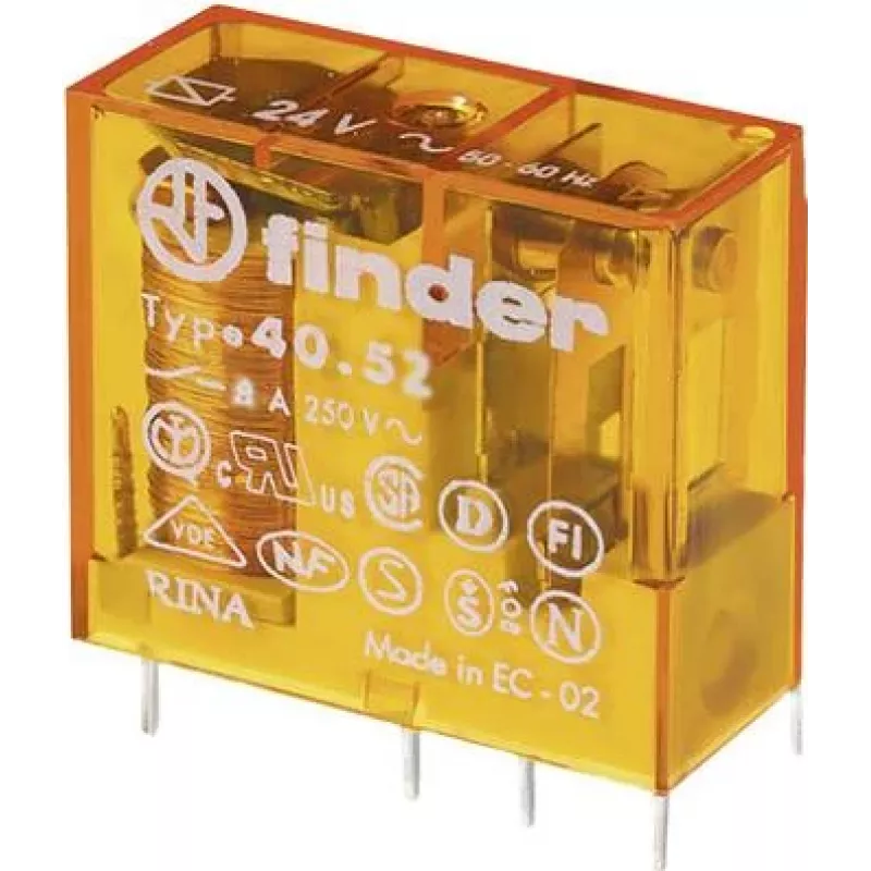 FINDER S.p.A. kištukinė / PCB relė 40.52.8.048.0000 (40.52.8.048.0000)